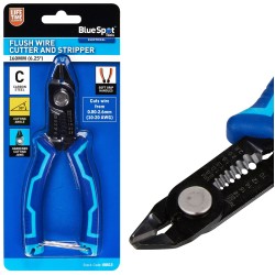 Blue Spot Tools Flush Wire Cutter and Stripper 160mm 08013 Bluespot