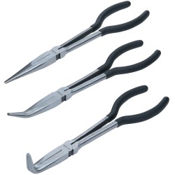 Blue Spot Tools Long Reach Plier 3 Piece Set 280mm 11 inch 08185 Bluespot