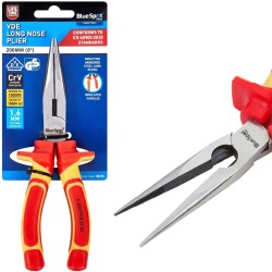 Blue Spot VDE Electrical Grade Long Nose Plier 200mm 08195