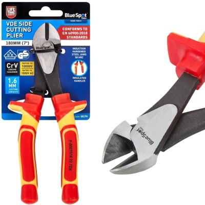 Blue Spot VDE Electrical Grade Side Cutting Plier 180mm 08196