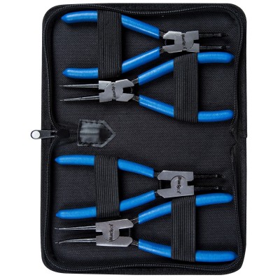 Blue Spot Tools Circlip Plier 4 Piece Set 150mm 6 Inch 08702 Bluespot