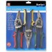 Blue Spot Tools Aviation Cutting Snips 3pc Mixed Set 09305 Bluespot