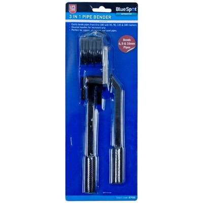 Blue Spot 3 in 1 Brake and Small Pipe Bender 6mm 8mm 10mm 07920