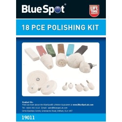 Blue Spot Tools 18 Piece Polishing Mixed Drill Rotary Tool Kit 19011 Bluespot