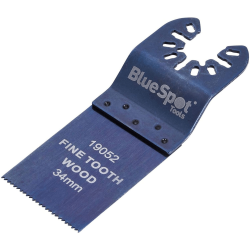 Blue Spot Tools 34mm Fine Tooth Multi-Tool Blade Universal Fit 19052