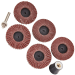 Blue Spot Tools 6PC 50mm (2") Aluminium Oxide Sanding Discs 40, 80, &amp; 120 Grit 19075