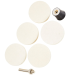 Blue Spot Tools 6PC 50mm (2") Felt Polishing Discs Rotary Tool Accessories Set 19076