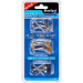 Blue Spot Tools 18PC Mini Wire Brush Rotary Tool Accessory Set 3.17mm (1/8") Arbor 19077