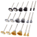 Blue Spot Tools 18PC Mini Wire Brush Rotary Tool Accessory Set 3.17mm (1/8") Arbor 19077