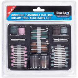 Blue Spot Tools 134PC Grinding, Sanding & Cutting Rotary Tool Accessory Set 3.17mm (1/8") Arbors 19078 Blue Spot Tools 134PC Grinding, Sanding & Cutting Rotary Tool Accessory Set 3.17mm (1/8") Arbors 19078