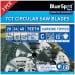 Blue Spot Tools 3pc Set 184mm TCT Circular Saw Blades 20T 24T 40T 19400 Bluespot