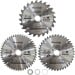 Blue Spot Tools 3pc Set 210mm TCT Circular Saw Blades 24T 40T 48T 19404 Bluespot
