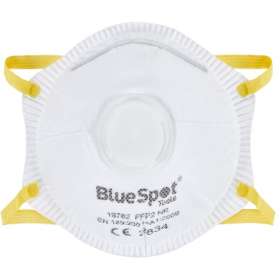 Blue Spot Tools 3 Pack FFP2 Dust Mask Valved 19762 Bluespot