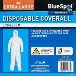 Blue Spot Disposable Coverall Overalls XL Extra Large Size 19774