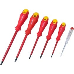 Blue Spot Tools VDE Electrical Insulated Screwdriver 6pc Set 12050