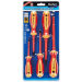 Blue Spot Tools 5 Piece Soft Grip VDE Electrical Insulated Screwdriver Set 12053