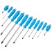 Blue Spot Tools Engineers PZ SL Hex Bolster Screwdriver 12pc Set 12058 Bluespot