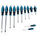 Blue Spot Tools Engineers Hex Bolster Screwdriver 12pc Mixed Set 12067