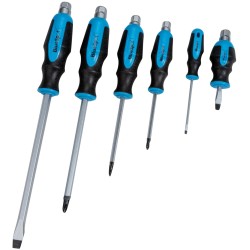 Blue Spot Tools Engineers Hex Bolster Screwdriver 6pc Mixed Set 12068