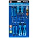 Blue Spot Tools Soft Grip PZ PH SL Screwdriver 8pc Mixed Set 12072