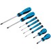 Blue Spot Tools Soft Grip PZ PH SL Screwdriver 8pc Mixed Set 12072