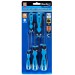 Blue Spot Tools Soft Grip Phillips Slotted Screwdriver 5pc Set 12076