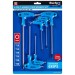 Blue Spot Tools T Handle Long Torx Fast Driver 6pc Set 12183 Bluespot