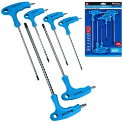 Blue Spot Tools T Handle Long Torx Fast Driver 6pc Set 12183 Bluespot