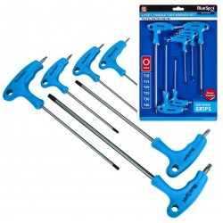 Blue Spot Tools T Handle Torx Driver 6 Piece Set 12183 Bluespot