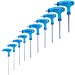 Blue Spot Tools T Handle Torx Key 10 Piece Set On Rack 12184 Bluespot