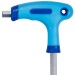Blue Spot Tools Metric T Handle Ball End Hex Key 10pc Set on Rack 12186