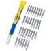 Blue Spot Tools Precision Screwdriver and 30 Bit Set 12612 Bluespot