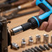 Blue Spot Tools 1/4" Drive Sockets (5-10mm) 18PC Ratchet Screwdriver Bit and Socket Set 12622