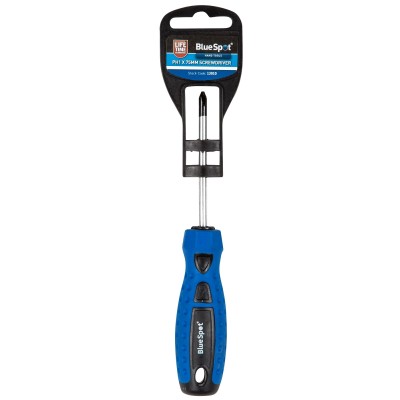 Blue Spot Tools Screwdriver Phillips PH1 75mm 13010 Bluespot 