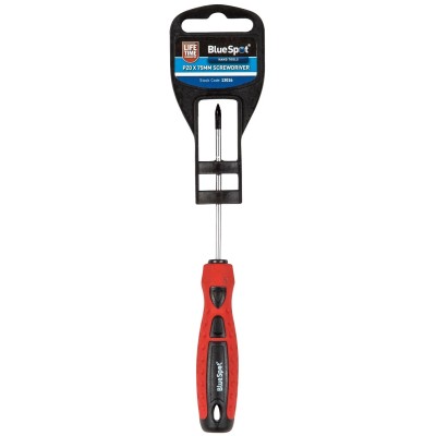 Blue Spot Tools Screwdriver Pozi PZ0 x 75mm 13016 Bluespot