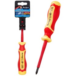 Blue Spot Tools Phillips PH1 x 80mm VDE Electrical Screwdriver 13554 Bluespot