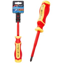 Blue Spot Tools Phillips PH2 x 100mm VDE Electrical Screwdriver 13555 Bluespot