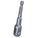 Blue Spot Tools 1/4" Hex to 1/4" 3/8" 1/2" Socket Adaptor 3pc Set 14108 Bluespot