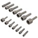 Blue Spot Tools 1/4" Hex Nut Driver Metric Imperial 14pc Set 14109 Bluespot