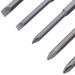 Blue Spot Screwdriver PH1 PH2 PZ2 Slotted Long Bits 75mm 14123 Bluespot