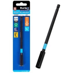 Blue Spot Tools Screwdriver Impact Bit Holder 150mm Extra Long 14131 Bluespot
