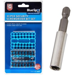 Blue Spot Tools Security Screwdriver Driver Bit 33pc Set 14151