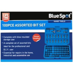 Blue Spot Tools Screwdriver and Security Bit Driver 100pc Set 14153