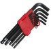 Blue Spot Tools Long Arm Metric Ball End Hex Key 13pc Set 15303 Bluespot