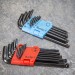 Blue Spot Tools Long Arm Metric Ball End Hex Key Set 15303 Bluespot