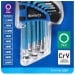 Blue Spot Tools Short Arm Ball End Hex Key 9 Piece Set 15317 Bluespot