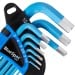 Blue Spot Tools Short Arm Ball End Hex Key 9 Piece Set 15317 Bluespot