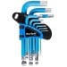 Blue Spot Tools Short Arm Ball End Hex Key 9 Piece Set 15317 Bluespot