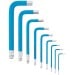 Blue Spot Tools Short Arm Ball End Hex Key 9 Piece Set 15317 Bluespot