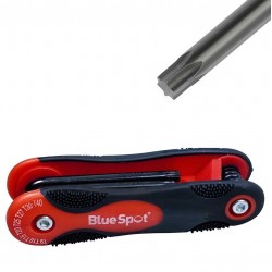 Blue Spot Tools Torx Key Folding Set 15366